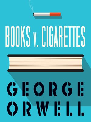 cover image of Books v Cigarettes